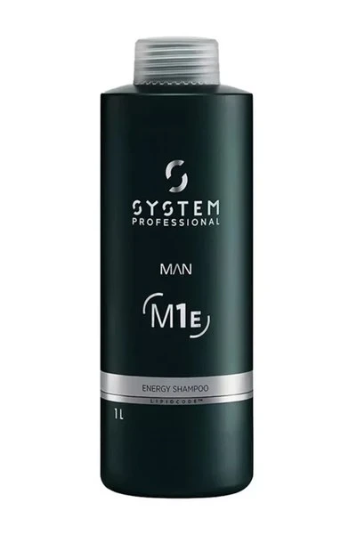 Wella System Professional Man M1E Erkeklere Özel İnce Telli Saçlar İçin Hacimledirici Enerji Şampuanı 1000ml