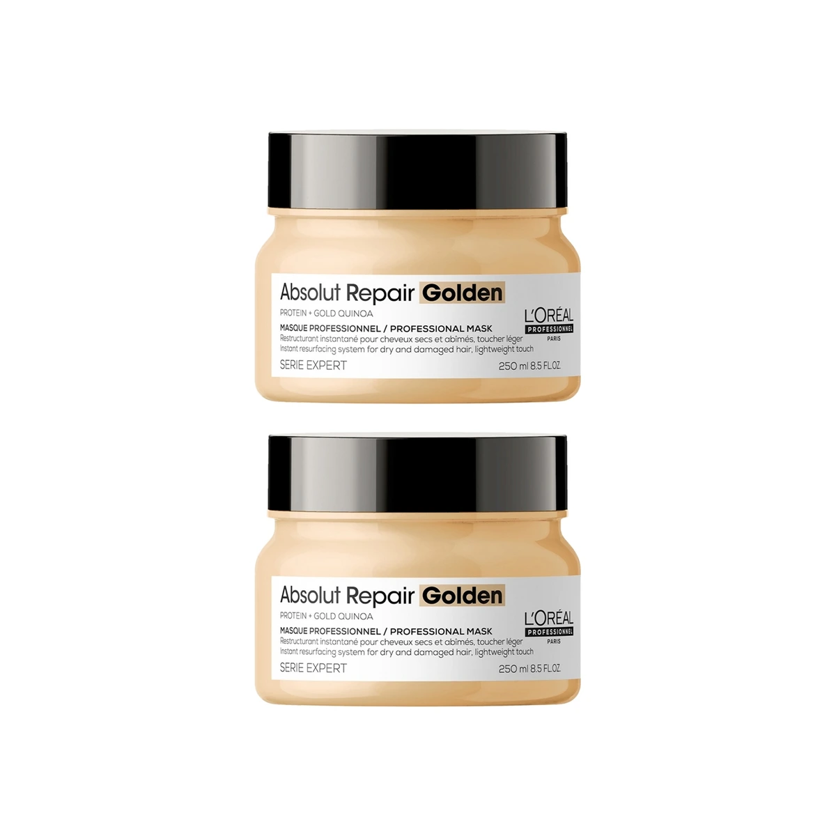 Loreal Professionnel Paris Serie Expert Absolut Repair Yıpranmış Saçlar için Onarıcı Altın Maske 2x250 ml