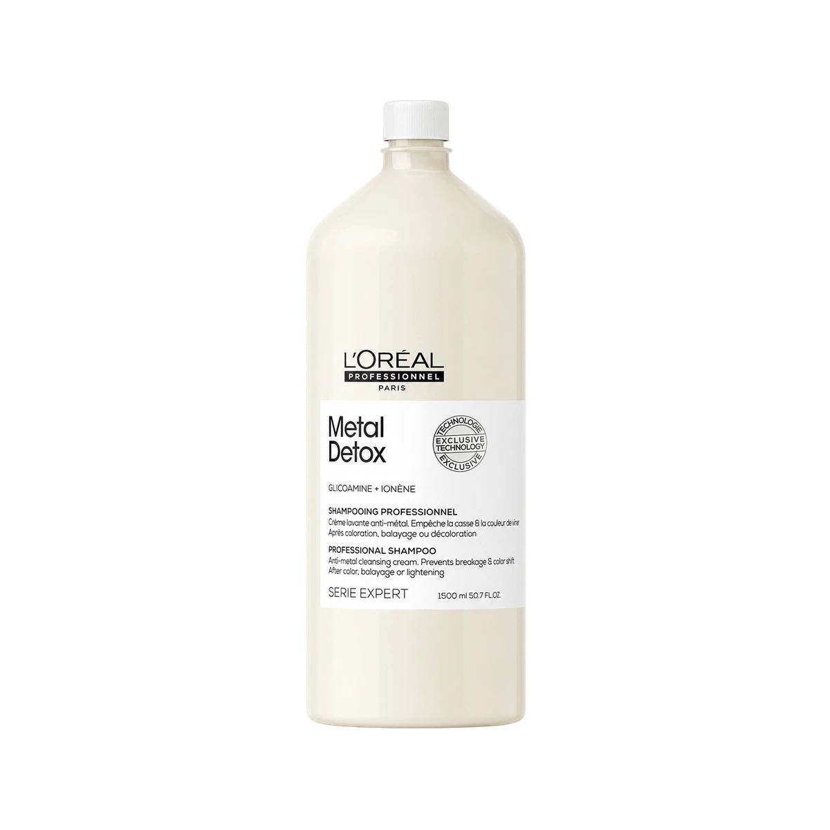 Loreal Professionnel Paris Serie Expert Metal Detox Renkli ve Açıcı ile İşlem Görmüş Saçlar İçin Metal Karşıtı Arındırıcı Şampuan 1500 ml