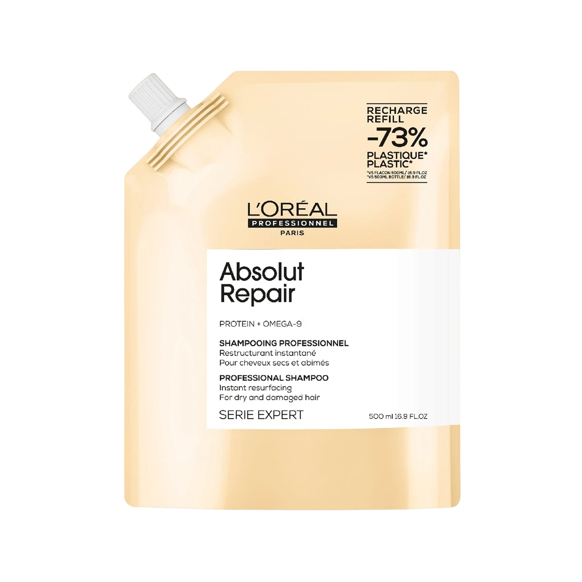Loreal Professionnel Paris Serie Expert Absolut Repair Yıpranmış Saçlar için Onarıcı Şampuan Refill 500 ml