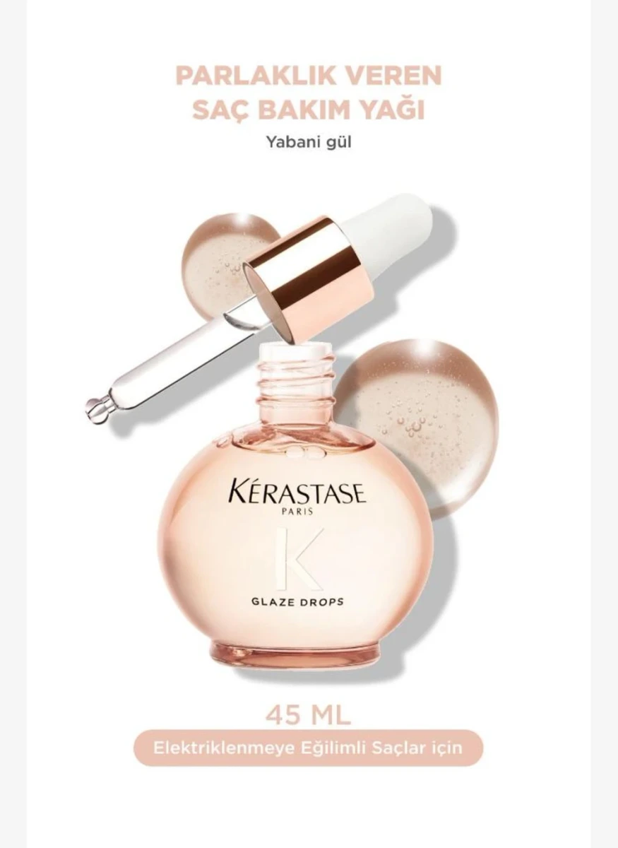 Kérastase Gloss Absolu Elektriklenmeye Eğilimli Saçlar Için Saç Bakım Yağı 45 ML