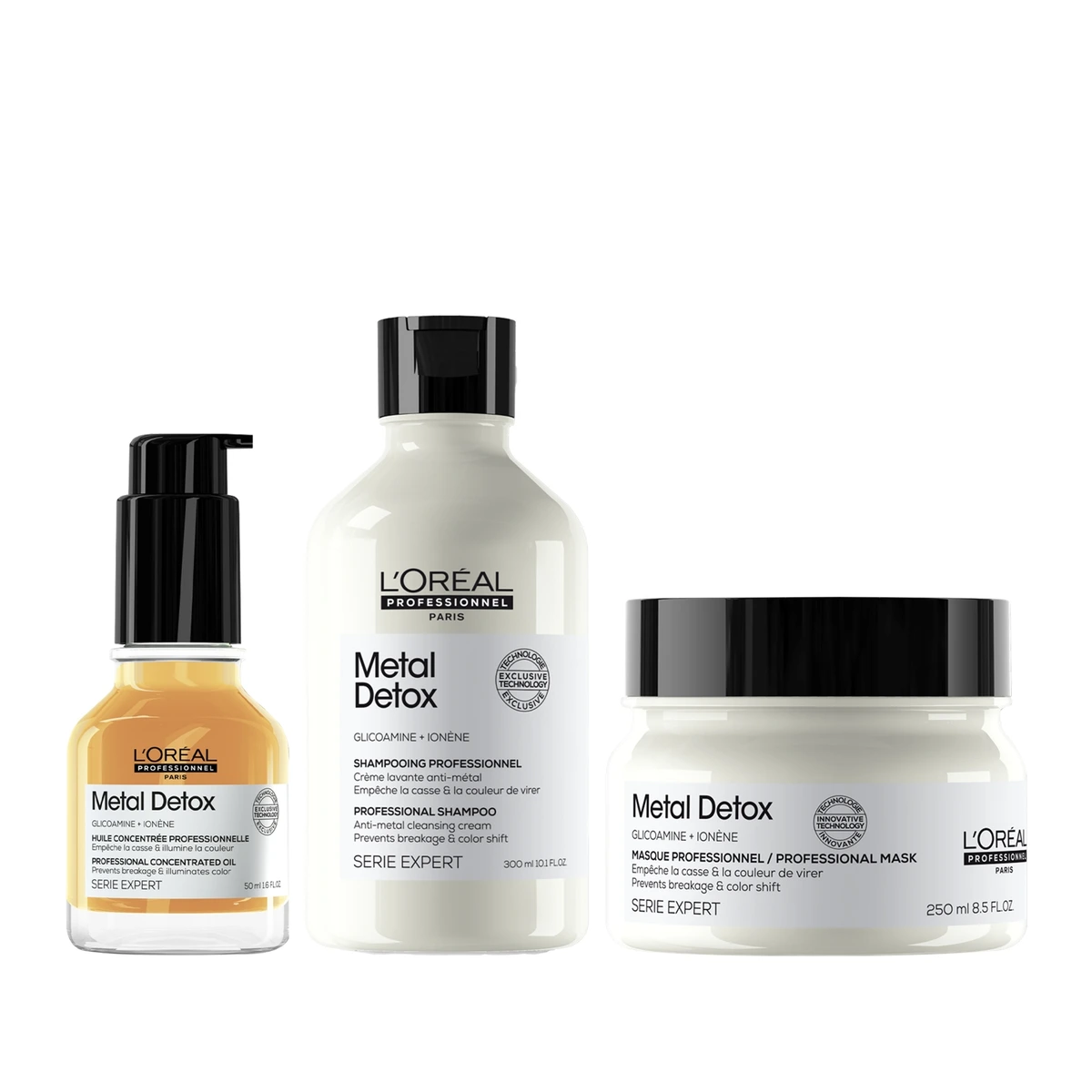 Loreal Professionnel Paris Serie Expert Metal Detox Arındırıcı Metal Karşıtı Saç Bakım Seti