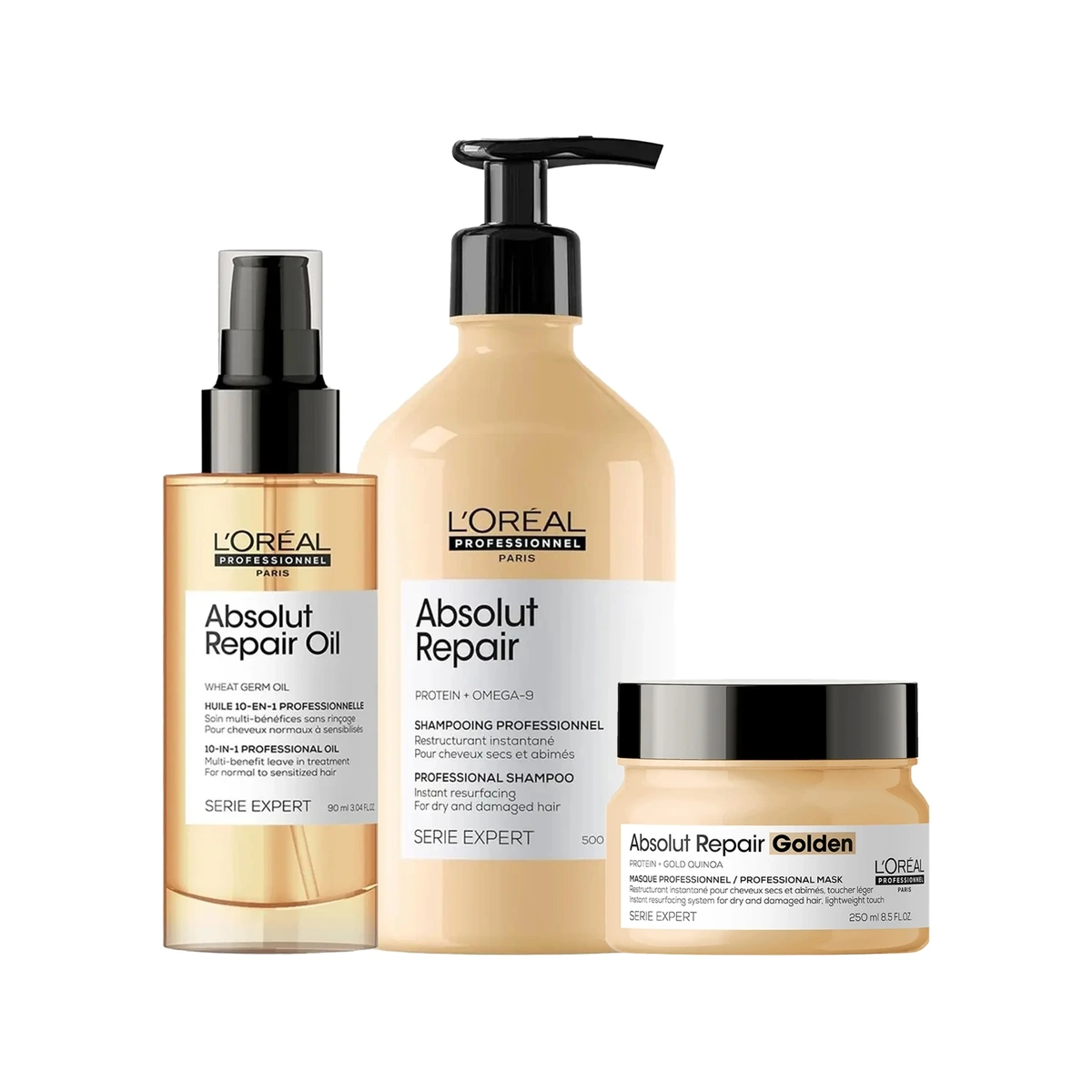 Loreal Professionnel Paris Serie Expert Absolut Repair Yıpranmış Saçlar için Onarıcı Set