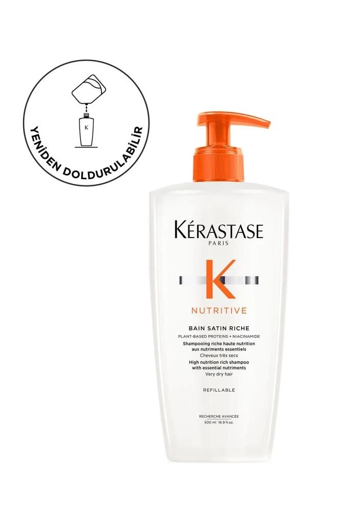 Kérastase Nutritive Bain Satin Riche Yoğun Nemlendirici Şampuan 500 ml