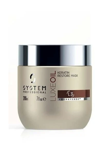 Wella System Professional Dia Luxoil Keratin Restore Maske 200ml