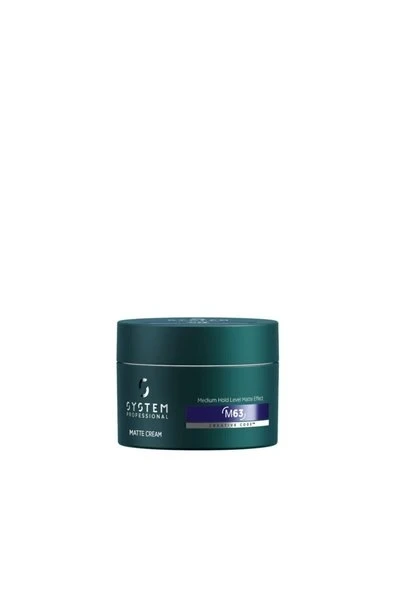 Wella VTS System Professional Men's Hair Non-Hardening Matte Cream Wax 80ml